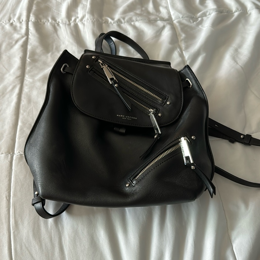 Marc Jacobs leather backpack